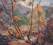 Anna Hills Sycamores,n.d. Spain oil painting artist